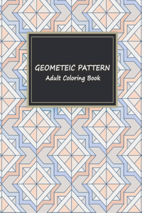 Geometric Pattern Adult Coloring Book