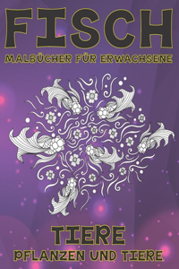 Malbücher für Erwachsene - Pflanzen und Tiere - Tiere - Fisch