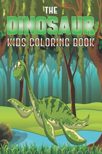 The Dinosaur Kids Coloring Book