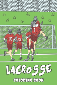 Lacrosse Coloring Book