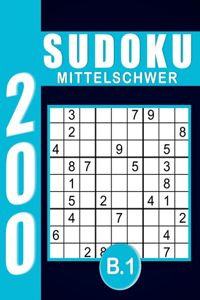 Sudoku Erwachsene Mittelschwer Band 1