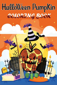 Halloween Pumpkin Coloring Book