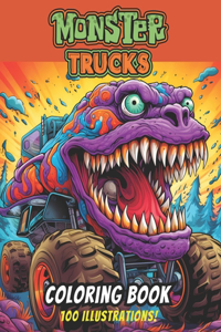 Monster Trucks Coloring Book