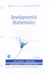 Developmental Mathematics, Loose-Leaf Edition, Plus Mylab Math -- 24 Month Access Card Package