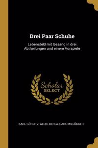 Drei Paar Schuhe