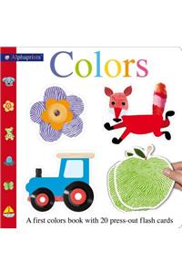 Alphaprints Colors Flash Card Book