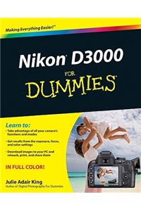 Nikon D3000 For Dummies