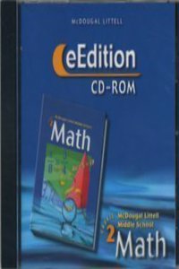 McDougal Littell Middle School Math: Eedition CD-ROM Course 2 2005
