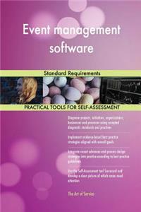 Event management software Standard Requirements