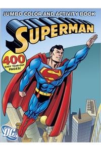 Superman Jumbo Color & Activity Book