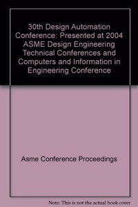 PROCEEDINGS OF DESIGN ENGINEERING TECHNICAL CONFERENCE & COMPUTERS & INFORMATION ENGINEERING CONFERE (H01281)
