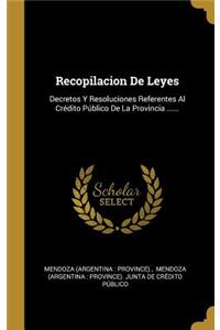 Recopilacion De Leyes