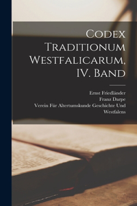 Codex Traditionum Westfalicarum, IV. Band