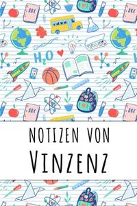 Notizen von Vinzenz