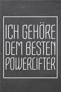 Ich gehöre dem besten Powerlifter