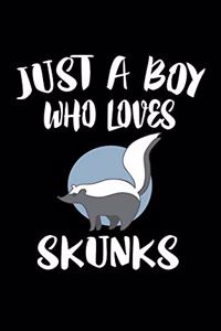 Just A Boy Who Loves Skunks