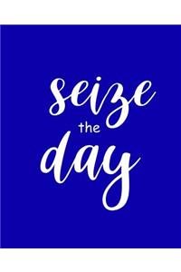 School Composition Book Motivational Seize The Day