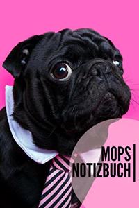 Mops Notizbuch