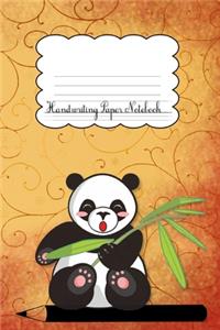 Handwriting Paper Notebook
