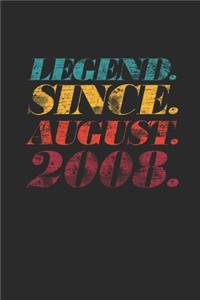 Legend Since August 2008