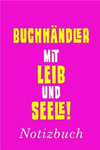 Buchhändler Mit Leib Und Seele Notizbuch