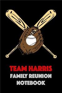 Team Harris Family Reunion Notebook