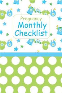 Pregnancy Monthly Checklist