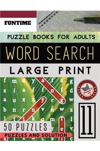 Word Search Puzzle Books for Adults Large Print