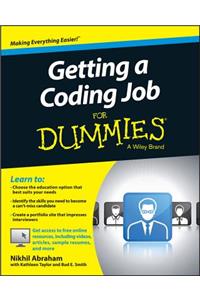 Getting a Coding Job for Dummies