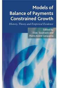 Models of Balance of Payments Constrained Growth