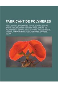 Fabricant de Polymeres