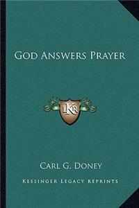 God Answers Prayer