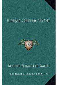 Poems Obiter (1914)