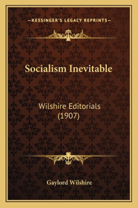 Socialism Inevitable