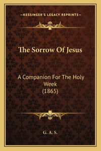 The Sorrow Of Jesus