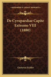 De Cyrupaediae Capite Extremo VIII (1880)