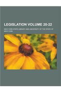 Legislation Volume 20-22