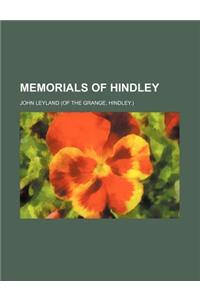 Memorials of Hindley
