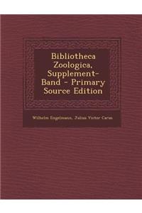 Bibliotheca Zoologica, Supplement-Band