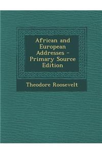 African and European Addresses