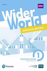 Wider World American Edition 1 Teacher's Book with PEP Pack
