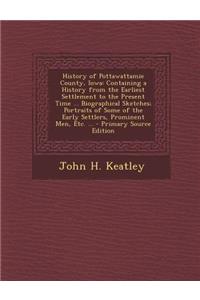 History of Pottawattamie County, Iowa
