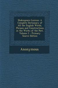 Shakespeare-Lexicon