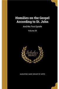 HOMILIES ON THE GOSPEL ACCORDING TO ST.
