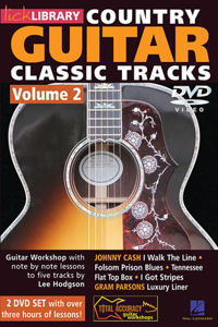 Learn Country Guitar Classic Tracks - Volume 2: 2-DVD Set