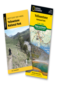 Best Easy Day Hiking Guide and Trail Map Bundle: Yellowstone National Park