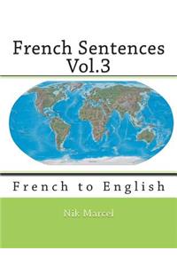 French Sentences Vol.3