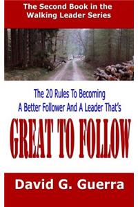 Great To Follow