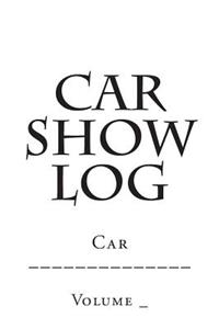 Car Show Log