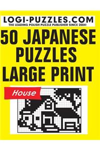 50 Japanese Puzzles - Large Print
